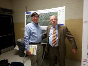 TAC Members Alan Young and Jeff Parnes attend I-66 Corridor Improvements Public Information Meeting at Oakton High School (3 February 2015)